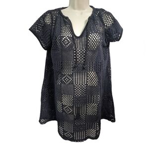 Dotti Crochet Swimsuit Cover Sz M